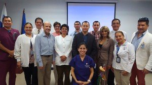 Conferencia dictada por Edwin Valdés  con el tema: "La Osteopatía Dinámica" en la CSS de San Francisco-Ciudad de Panamá